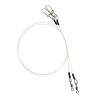 Поводки ZUB Fluorocarbon 0,520 (19кг/25см) (упак. 2 шт.)