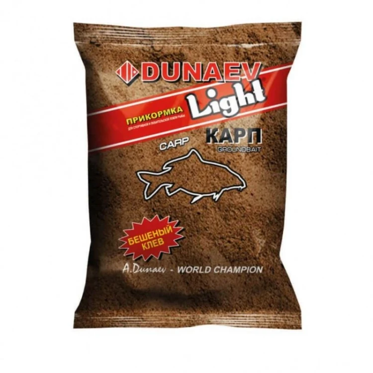 Прикормка DUNAEV Light 0.75кг Карп